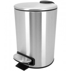 Lixeira 12L Aço Inox Com Pedal